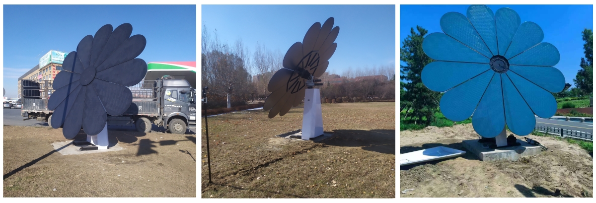 Photovoltaic flower equipment