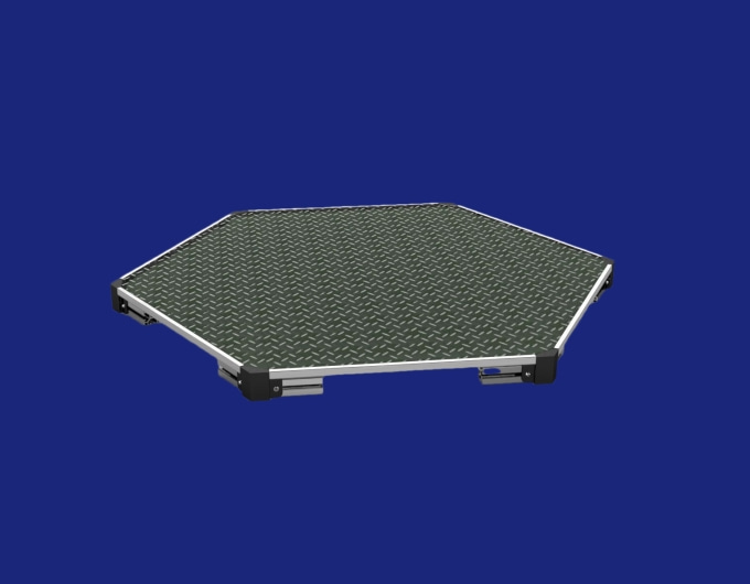 SL-GFDZ002 Hexagonal Solar Trail Tile