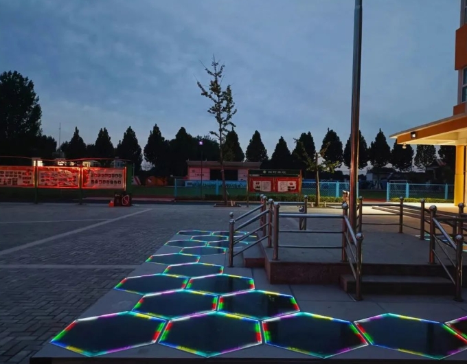 SL-GFDZ002 Hexagonal Solar Trail Tile