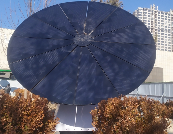 SL-DZGFH001 single axis solar photovoltaic flower