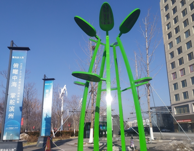How to achieve intelligent control of solar power generation flowers?