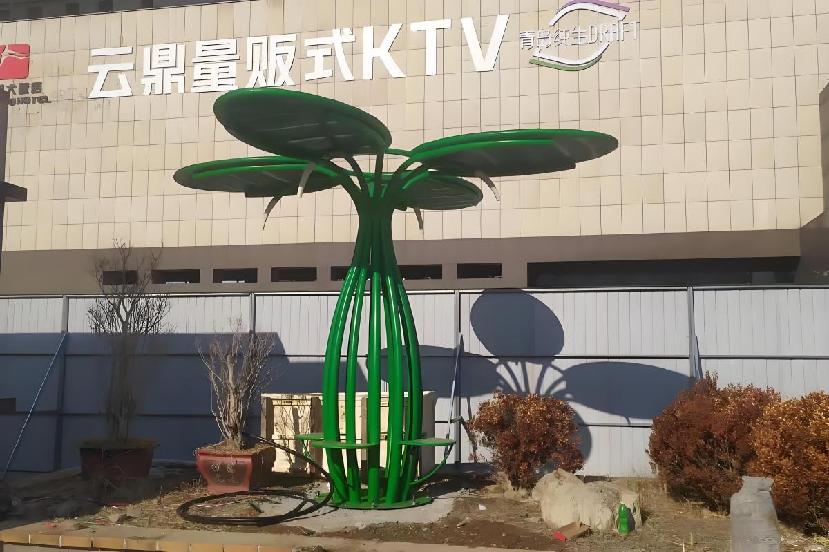 光伏景观树的发电效率如何？