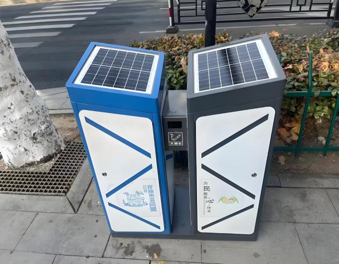 太阳能垃圾桶自动分类功能是如何实现垃圾准确分类的？
