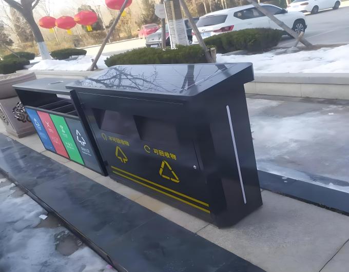 太阳能垃圾桶的压缩功能效果如何？