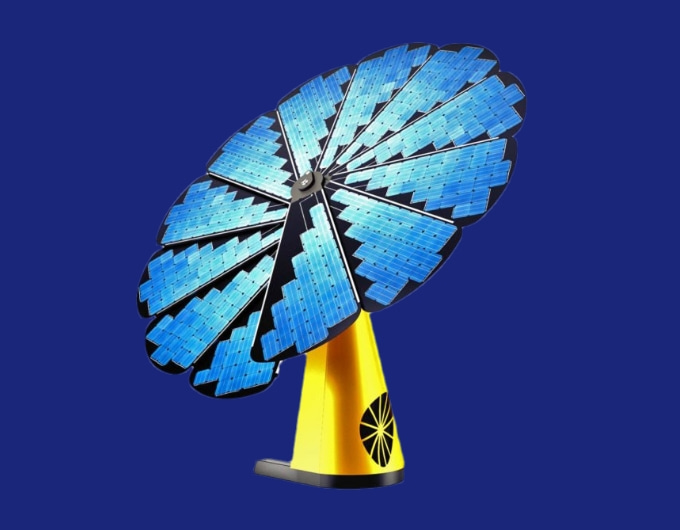 双轴太阳能光伏花是什么？